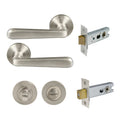 Villa Privacy Set - Brushed Nickel