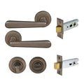 Villa Privacy Set - Natural Bronze