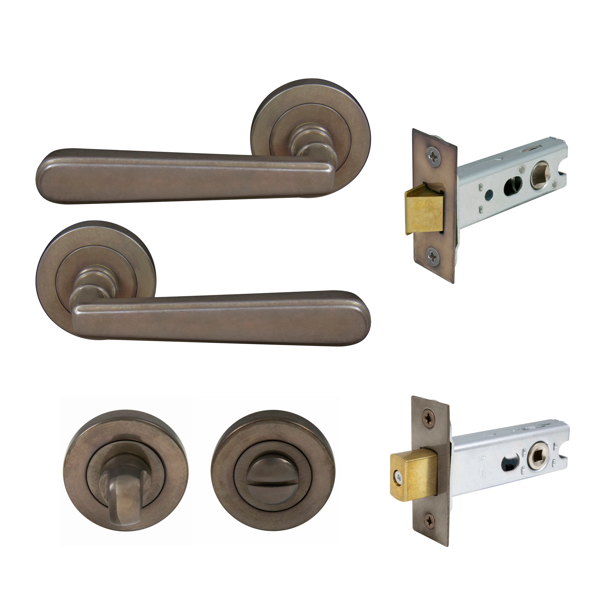 Villa Privacy Set - Natural Bronze