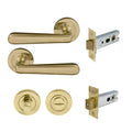 Villa Privacy Set - Polished Brass