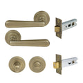Villa Privacy Set - Roman Brass