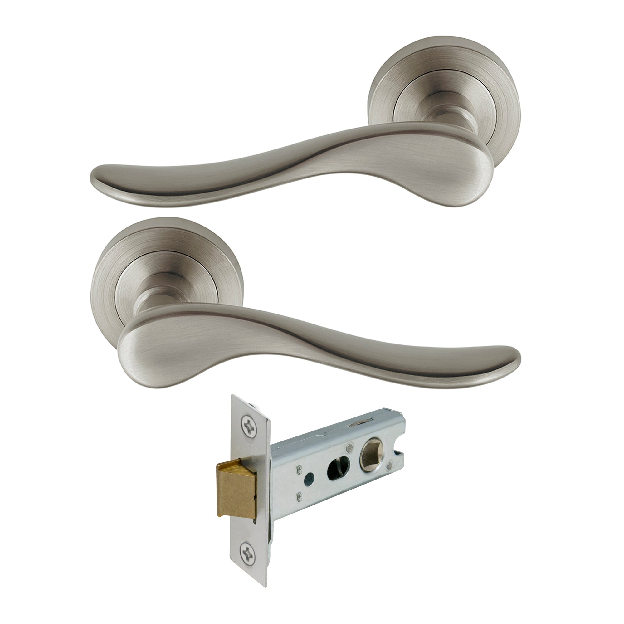 Haven Passage Set - Brushed Nickel