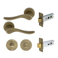 Haven Privacy Set - Roman Brass