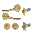 Haven Privacy Set - Rumbled Brass