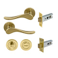 Haven Privacy Set - Unlacquered Brass