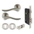 Haven Entrance Set - Brushed Nickel