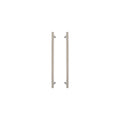 Sento Pull Handle 450mm - Diamond Knurl - Brushed Nickel