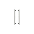 Sento Pull Handle 450mm - Diamond Knurl - Cocoa Bronze