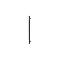 Sento Pull Handle 450mm - Diamond Knurl - Face Fixed - Black