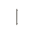 Sento Pull Handle 450mm - Diamond Knurl - Face Fixed - Cocoa Bronze