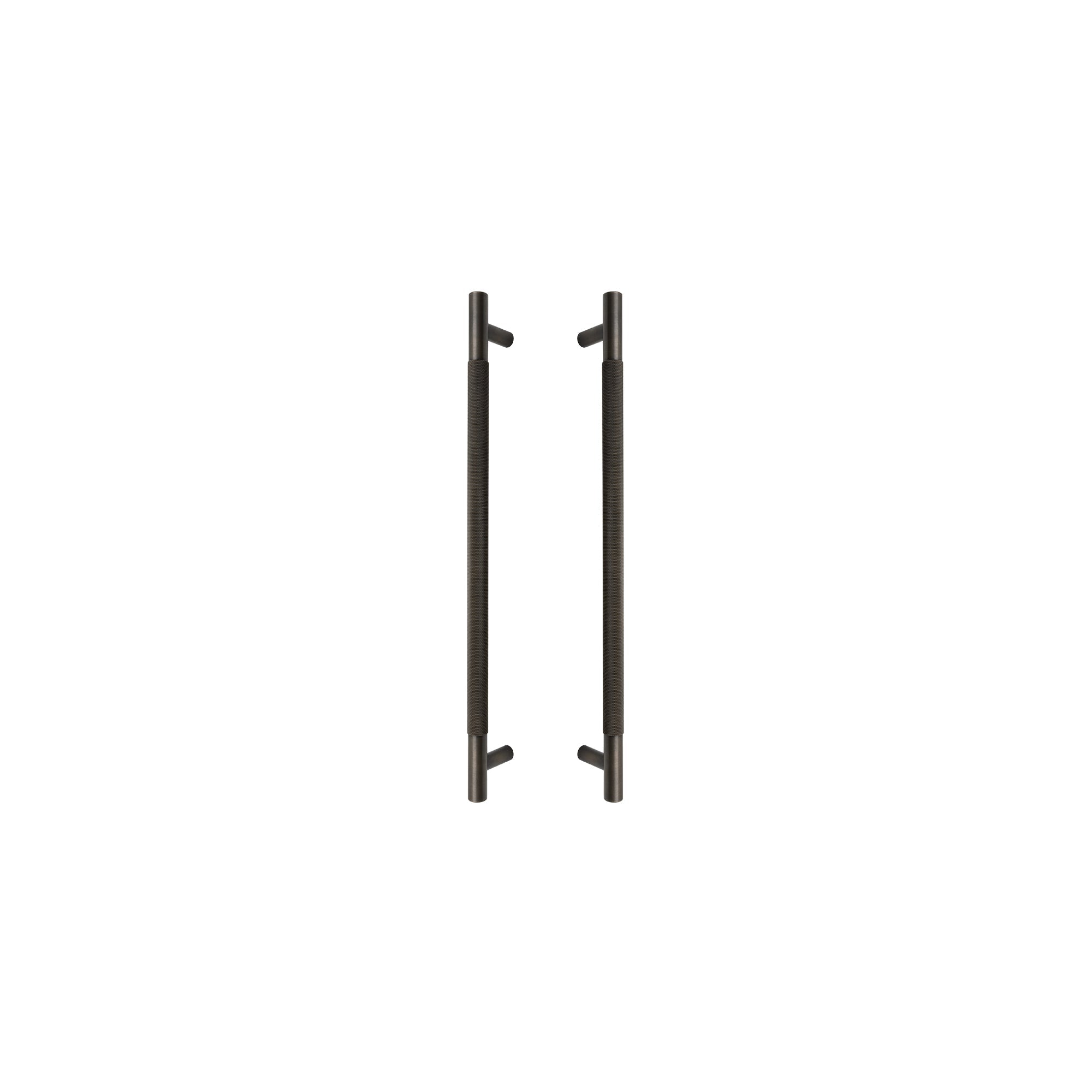 Sento Pull Handle 450mm - Diamond Knurl - Oil Rubbed Bronze