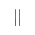 Sento Pull Handle 450mm - Diamond Knurl - Roman Brass