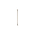 Sento Pull Handle 450mm - Diamond Knurl - Rear Fixed - Brushed Nickel