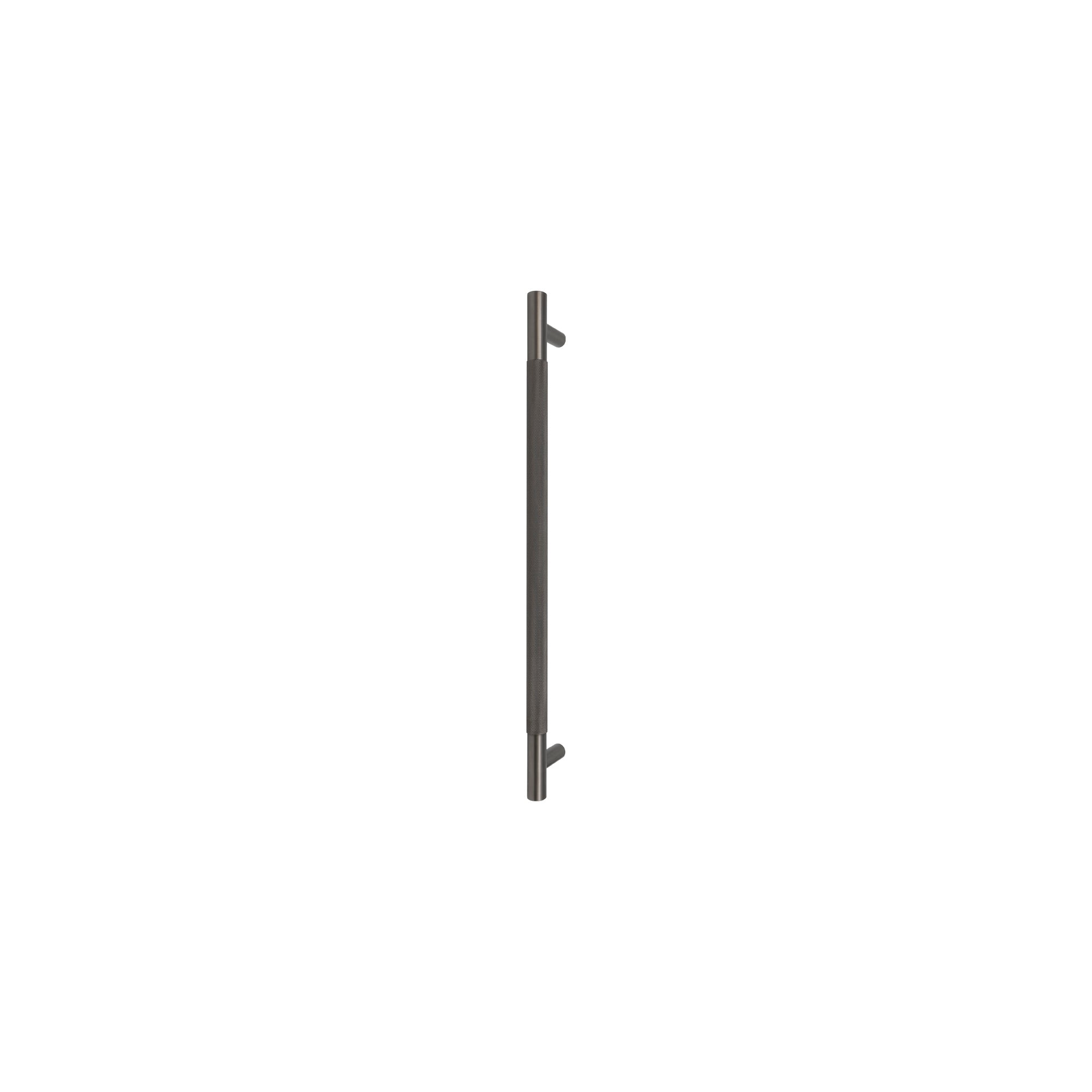 Sento Pull Handle 450mm - Diamond Knurl - Rear Fixed - Graphite Nickel