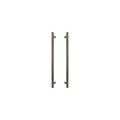 Sento Pull Handle 450mm - Linear Knurl - Graphite Nickel