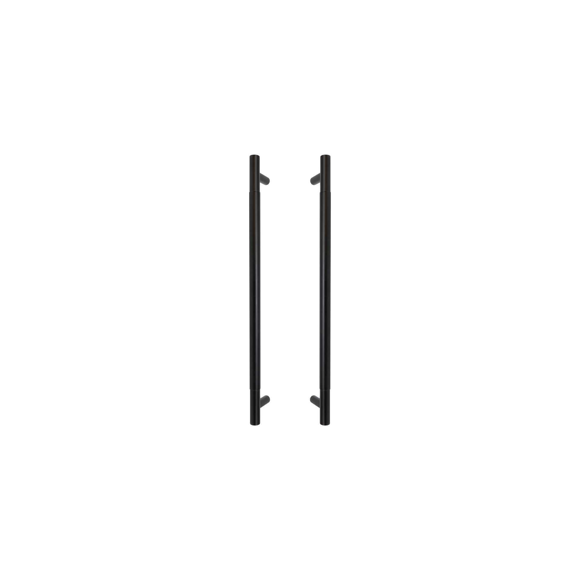 Sento Pull Handle 450mm - Plain - Black