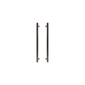 Sento Pull Handle 450mm - Plain - Cocoa Bronze