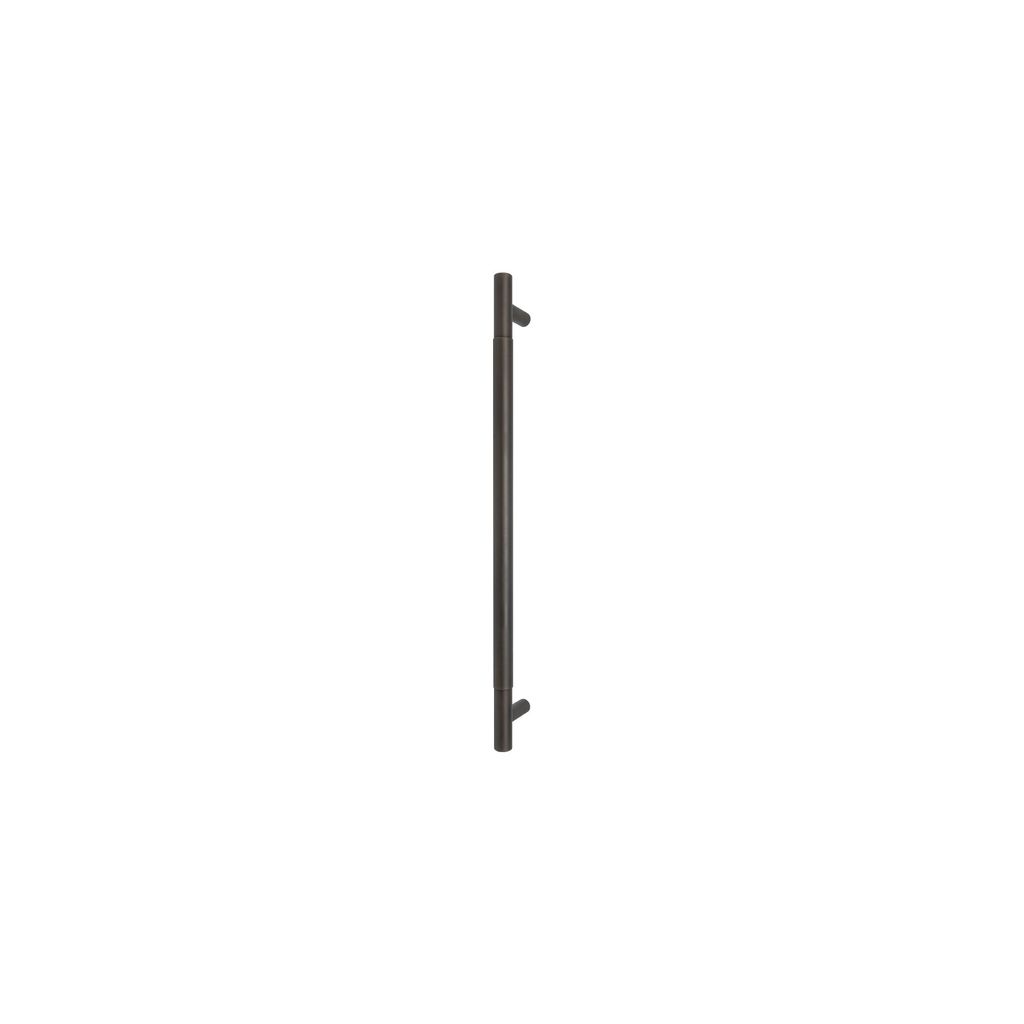Sento Pull Handle 450mm - Plain - Face Fixed - Dark Roman Brass