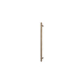 Sento Pull Handle 450mm - Plain - Face Fixed - Roman Brass