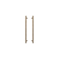 Sento Pull Handle 450mm - Plain - Roman Brass