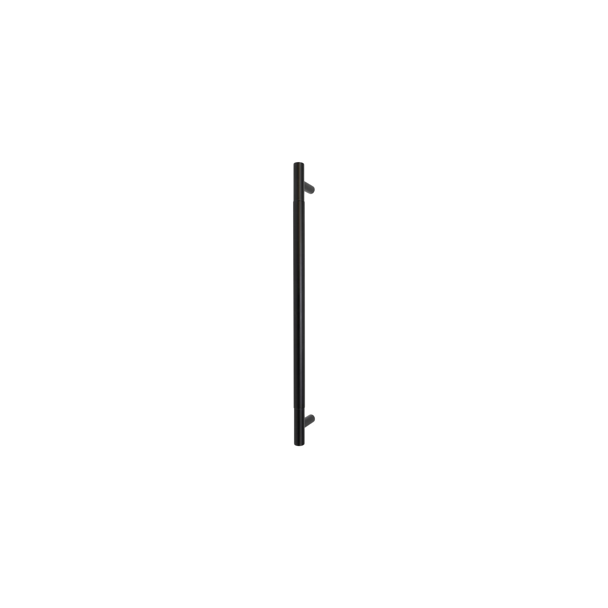 Sento Pull Handle 450mm - Plain - Rear Fixed - Black