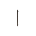Sento Pull Handle 450mm - Plain - Rear Fixed - Cocoa Bronze
