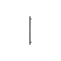 Sento Pull Handle 450mm - Plain - Rear Fixed - Dark Roman Brass