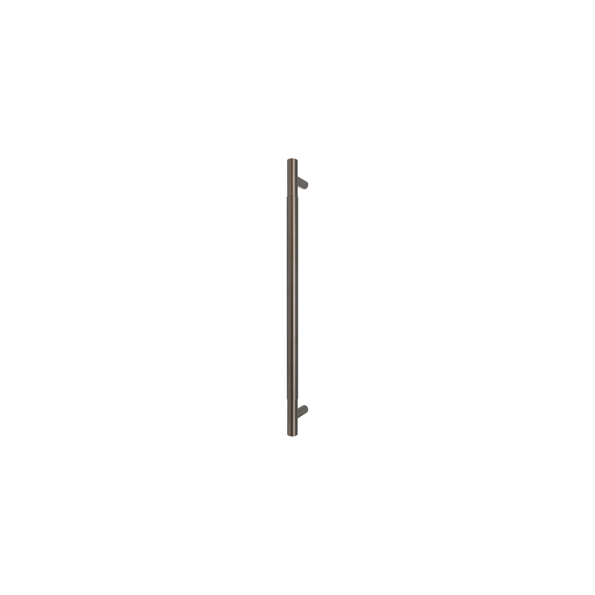 Sento Pull Handle 450mm - Plain - Rear Fixed - Graphite Nickel