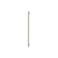 Sento Pull Handle 600mm - Diamond Knurl - Face Fixed - Brushed Nickel