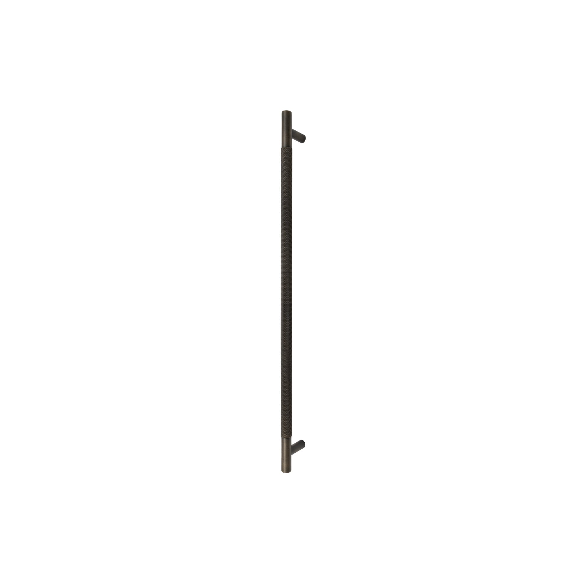 Sento Pull Handle 600mm - Diamond Knurl - Face Fixed - Oil Rubbed Bronze