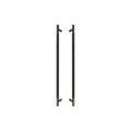 Sento Pull Handle 600mm - Diamond Knurl - Oil Rubbed Bronze
