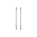 Sento Pull Handle 600mm - Linear Knurl - Brushed Nickel