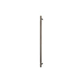 Sento Pull Handle 600mm - Linear Knurl - Face Fixed - Graphite Nickel