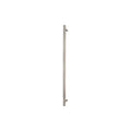 Sento Pull Handle 600mm - Linear Knurl - Rear Fixed - Brushed Nickel