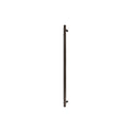 Sento Pull Handle 600mm - Linear Knurl - Rear Fixed - Cocoa Bronze