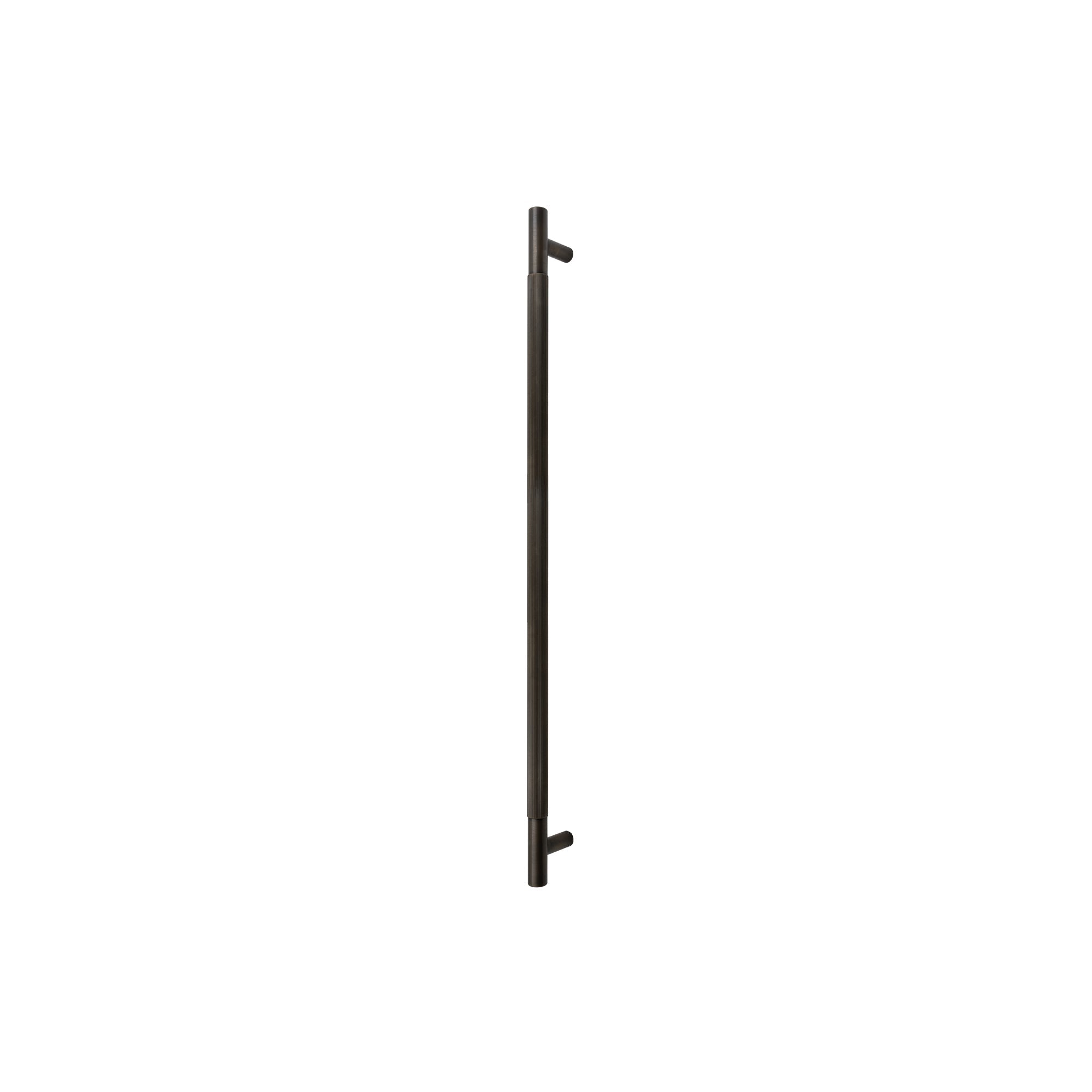 Sento Pull Handle 600mm - Linear Knurl - Rear Fixed - Oil Rubbed Bronze