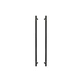 Sento Pull Handle 600mm - Plain - Black