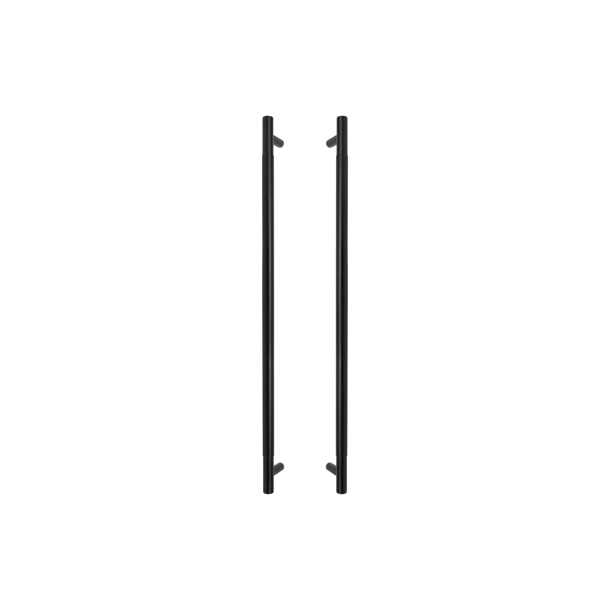 Sento Pull Handle 600mm - Plain - Black