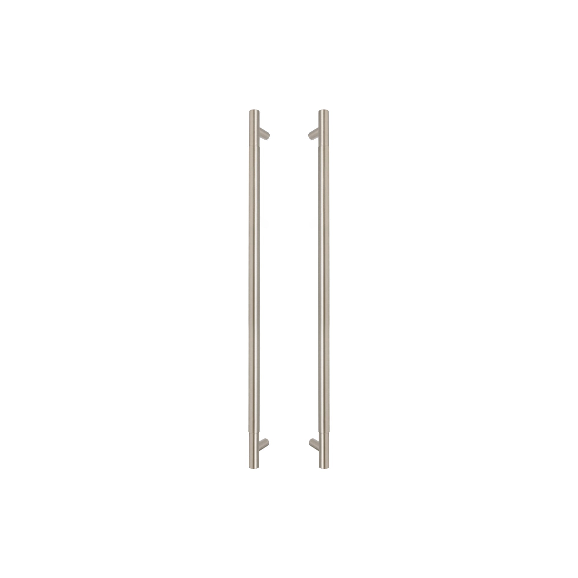 Sento Pull Handle 600mm - Plain - Brushed Nickel
