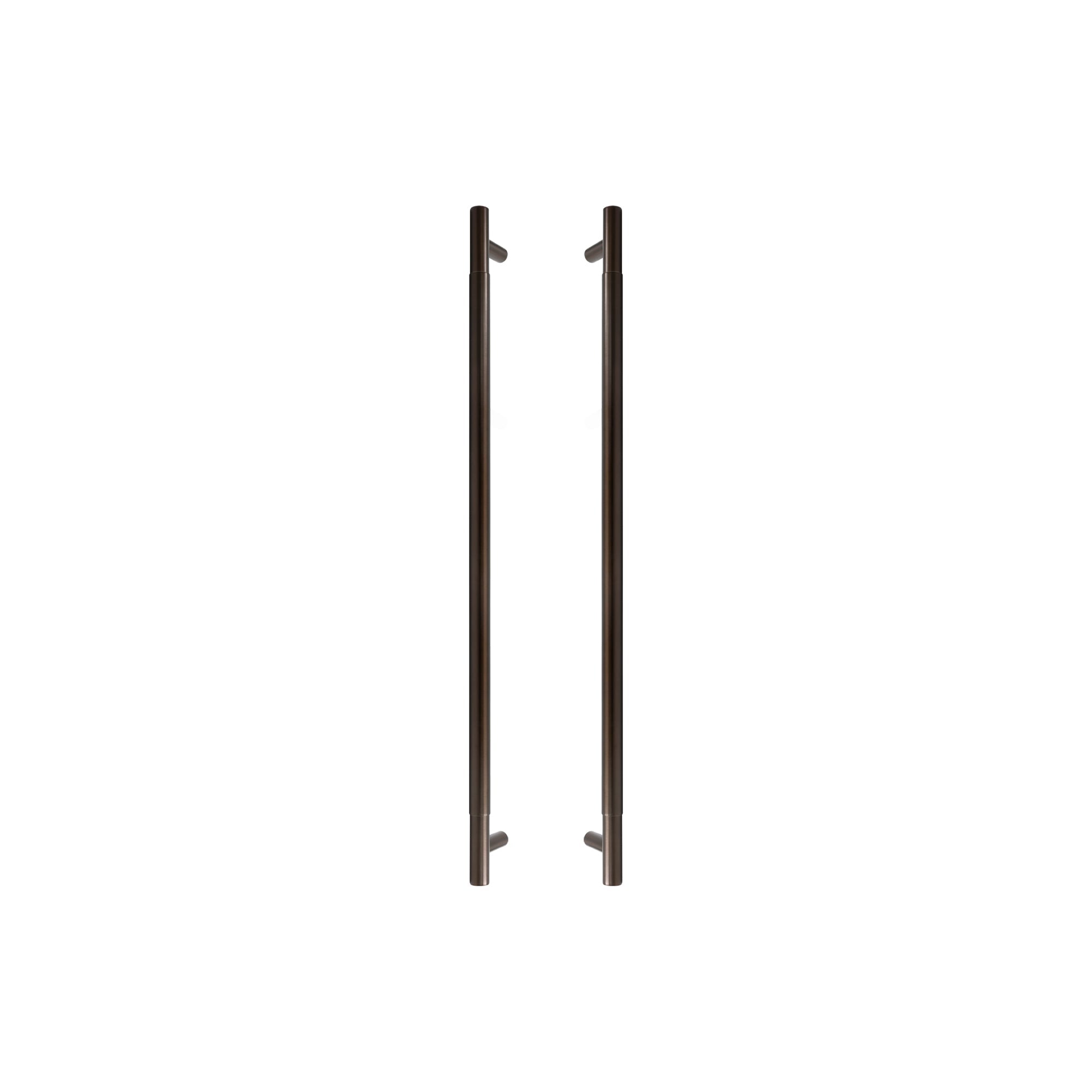 Sento Pull Handle 600mm - Plain - Cocoa Bronze