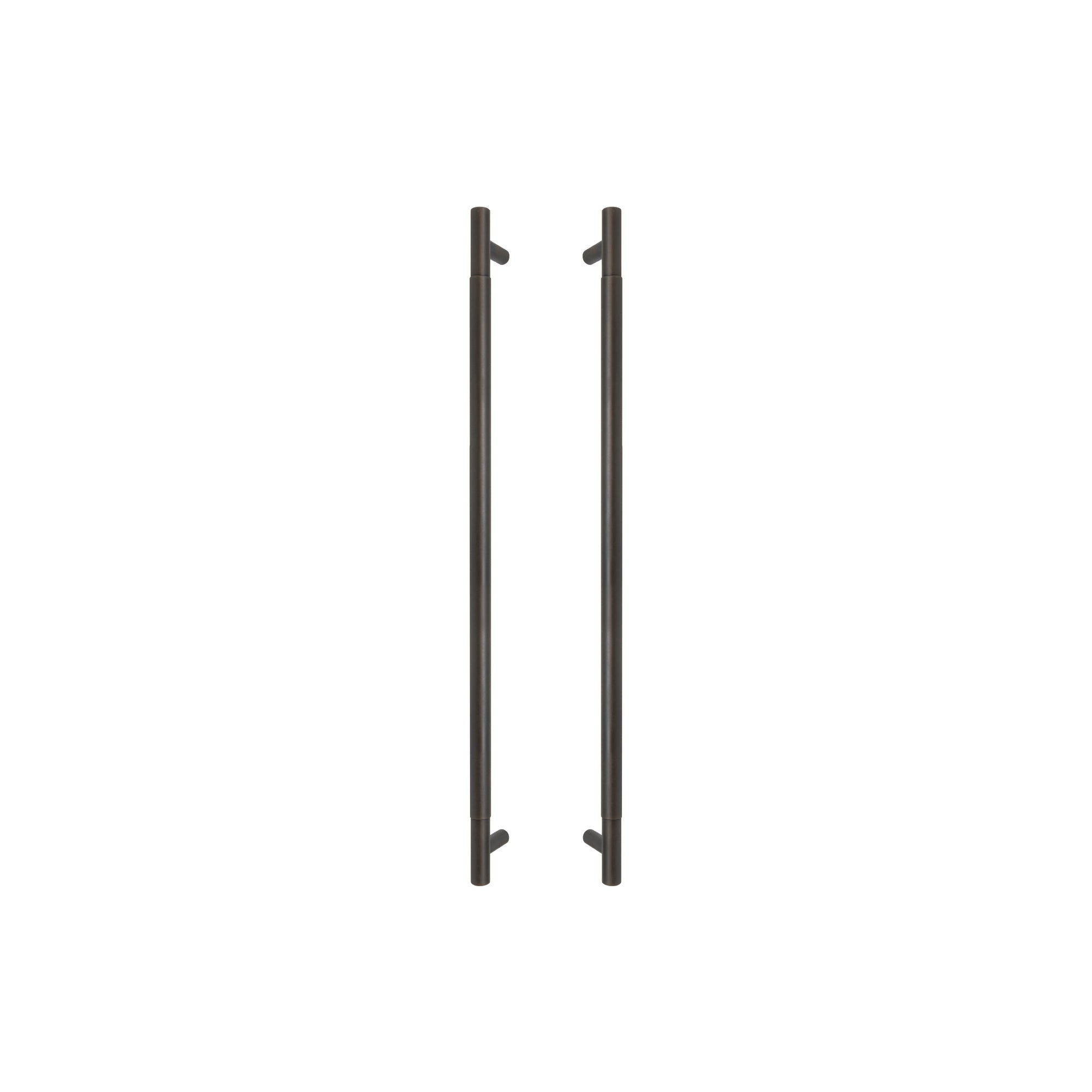 Sento Pull Handle 600mm - Plain - Dark Roman Brass