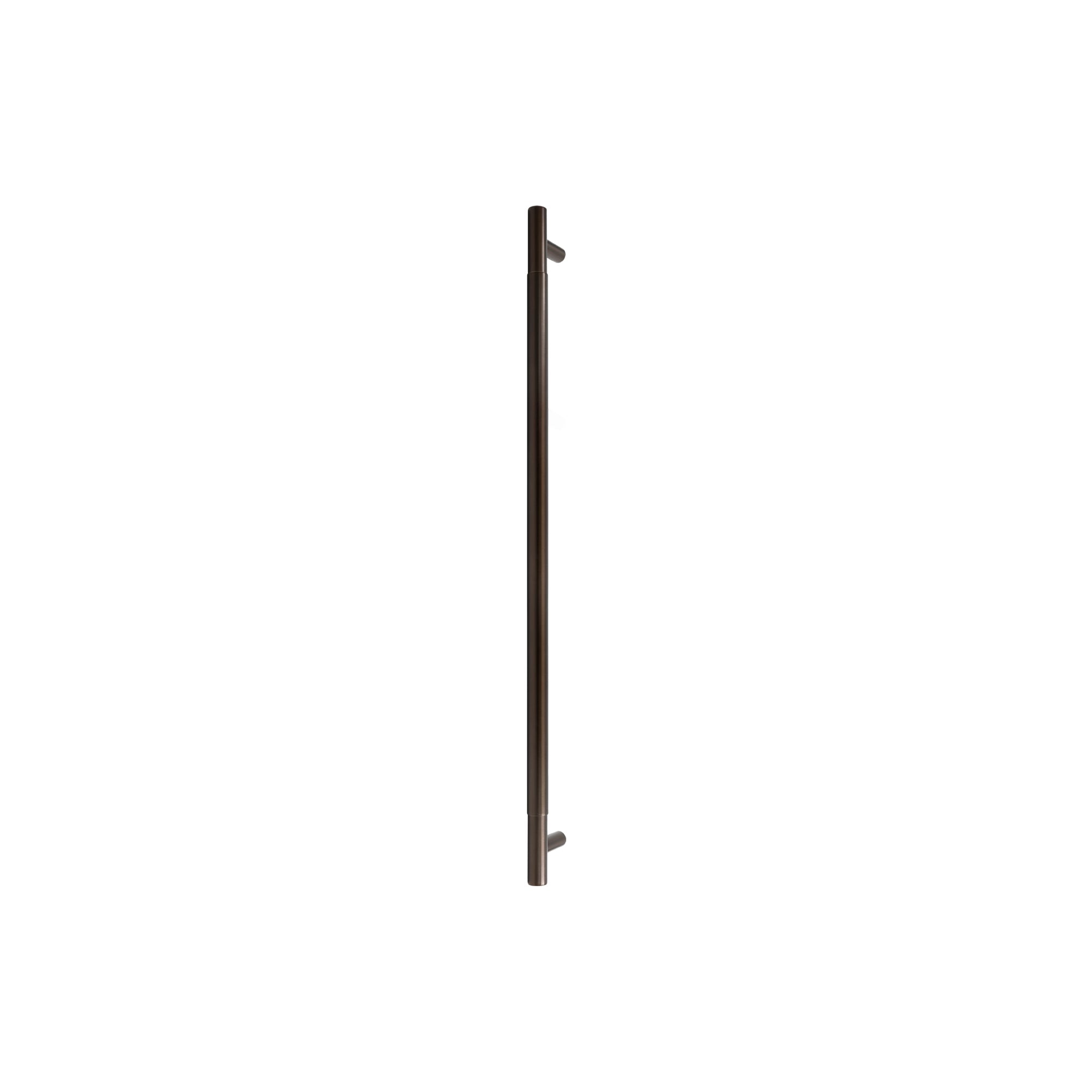 Sento Pull Handle 600mm - Plain - Face Fixed - Cocoa Bronze