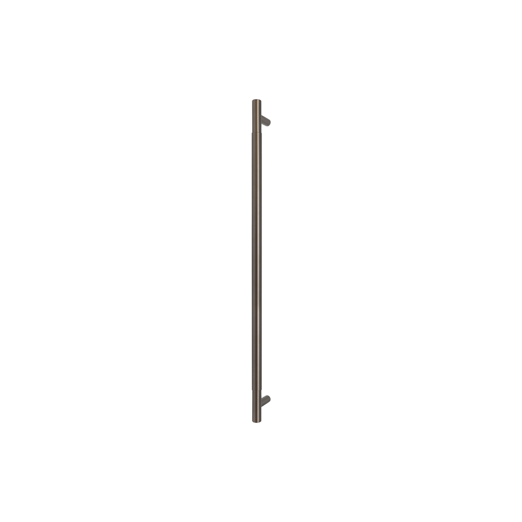 Sento Pull Handle 600mm - Plain - Face Fixed - Graphite Nickel