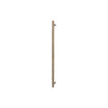 Sento Pull Handle 600mm - Plain - Face Fixed - Roman Brass