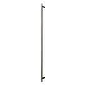 Sento Pull Handle 900mm - Diamond Knurl - Face Fixed - Oil Rubbed Bronze