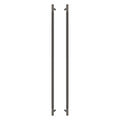 Sento Pull Handle 900mm - Diamond Knurl - Graphite Nickel