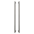 Sento Pull Handle 900mm - Diamond Knurl - Oil Rubbed Bronze