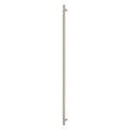 Sento Pull Handle 900mm - Diamond Knurl - Rear Fixed - Brushed Nickel