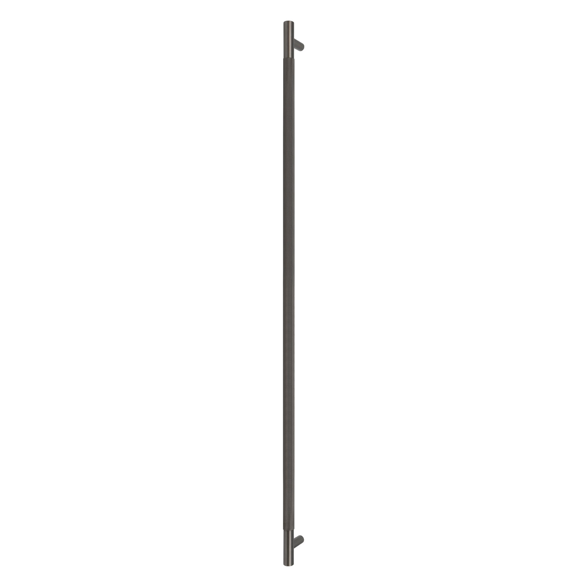 Sento Pull Handle 900mm - Diamond Knurl - Rear Fixed - Graphite Nickel