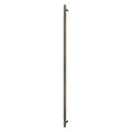 Sento Pull Handle 900mm - Linear Knurl - Face Fixed - Graphite Nickel